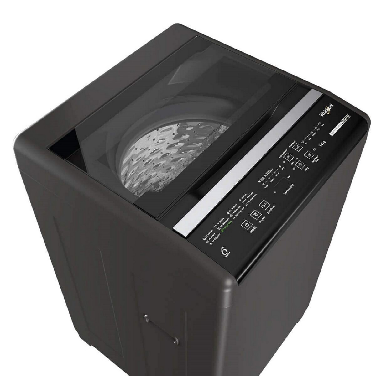 Whirlpool Top Load Washing Machine Premier Genx Grey 7.5KG