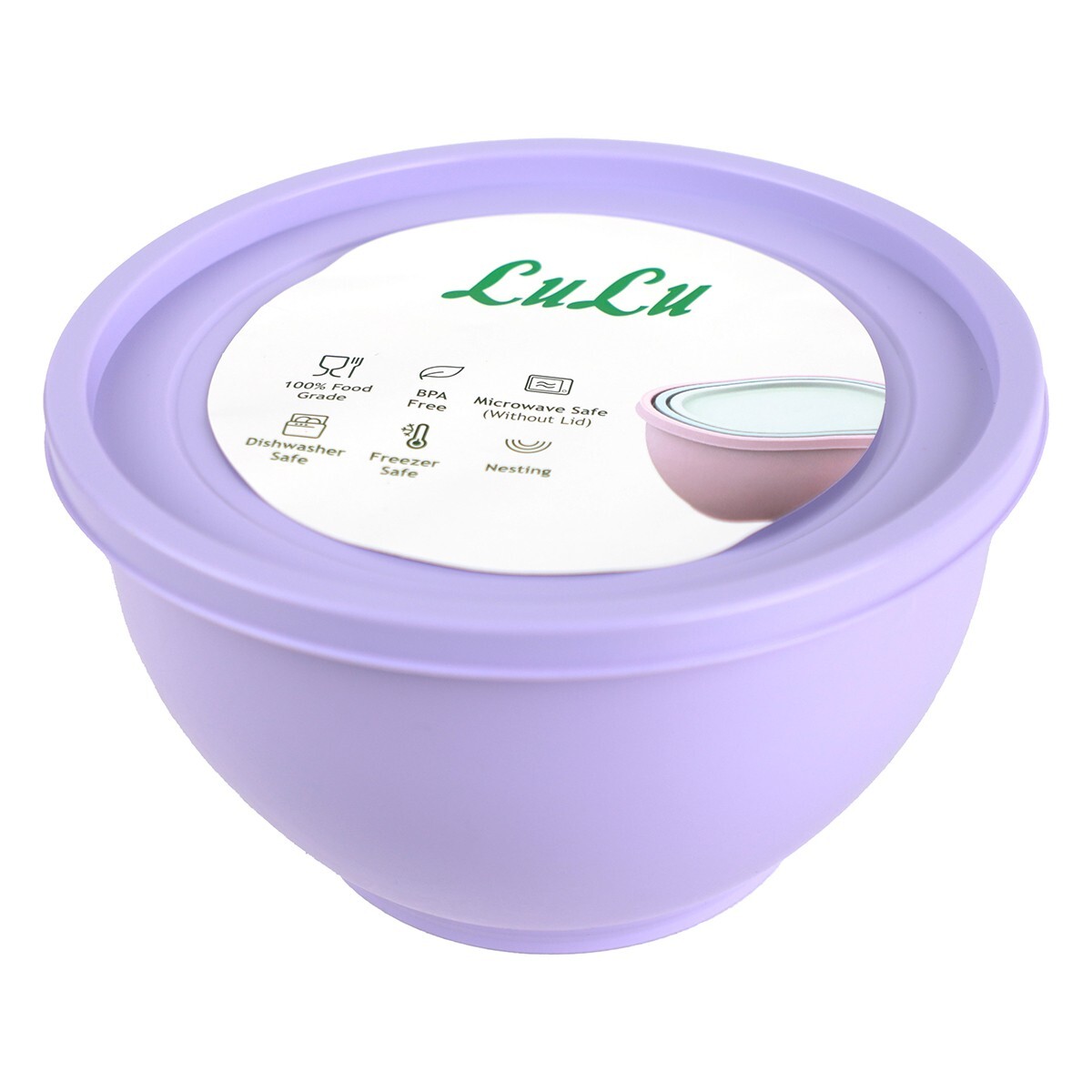 Lulu Iris Bowl Container 3pc Set