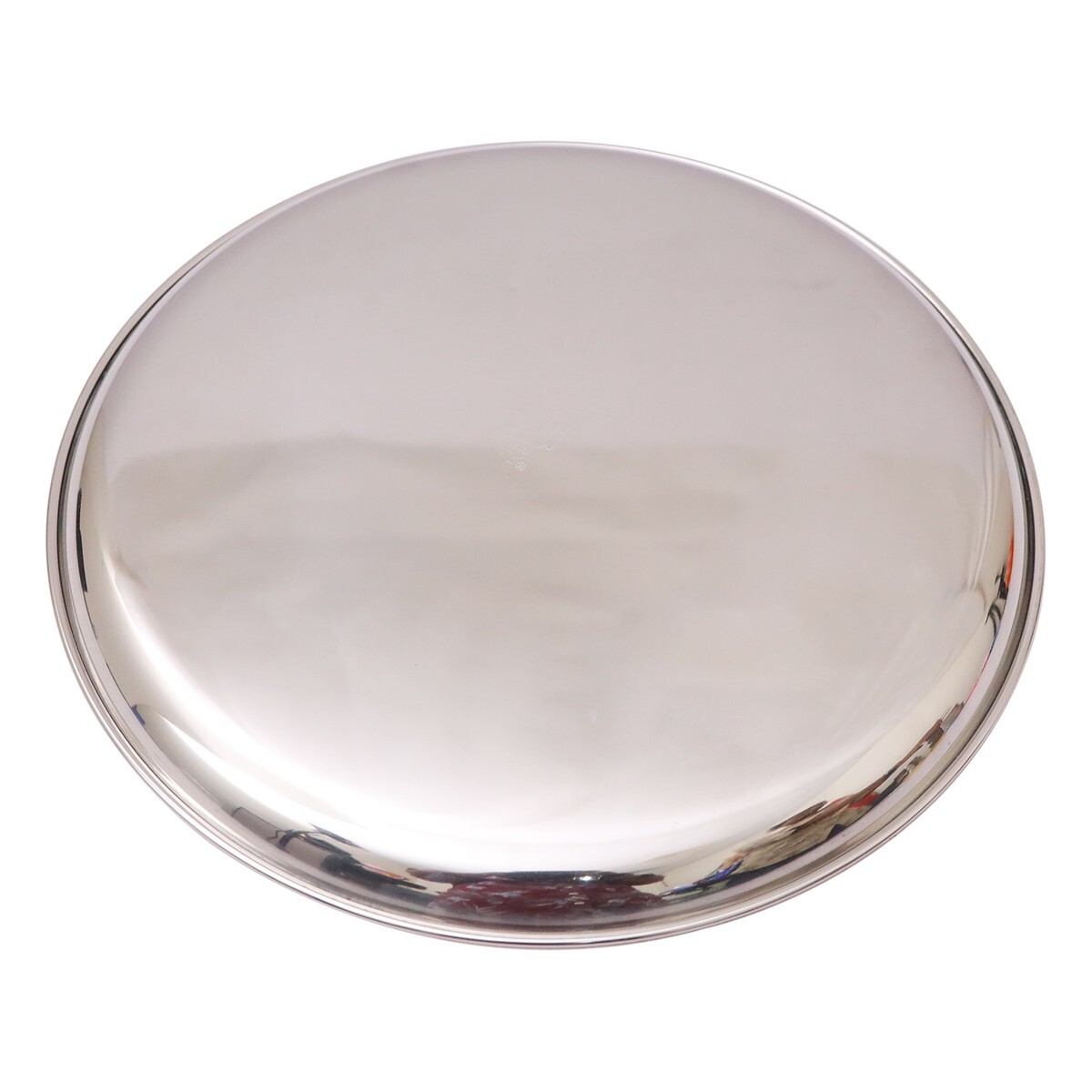 Kitchen Essential China Plate Stainless Steel 12"