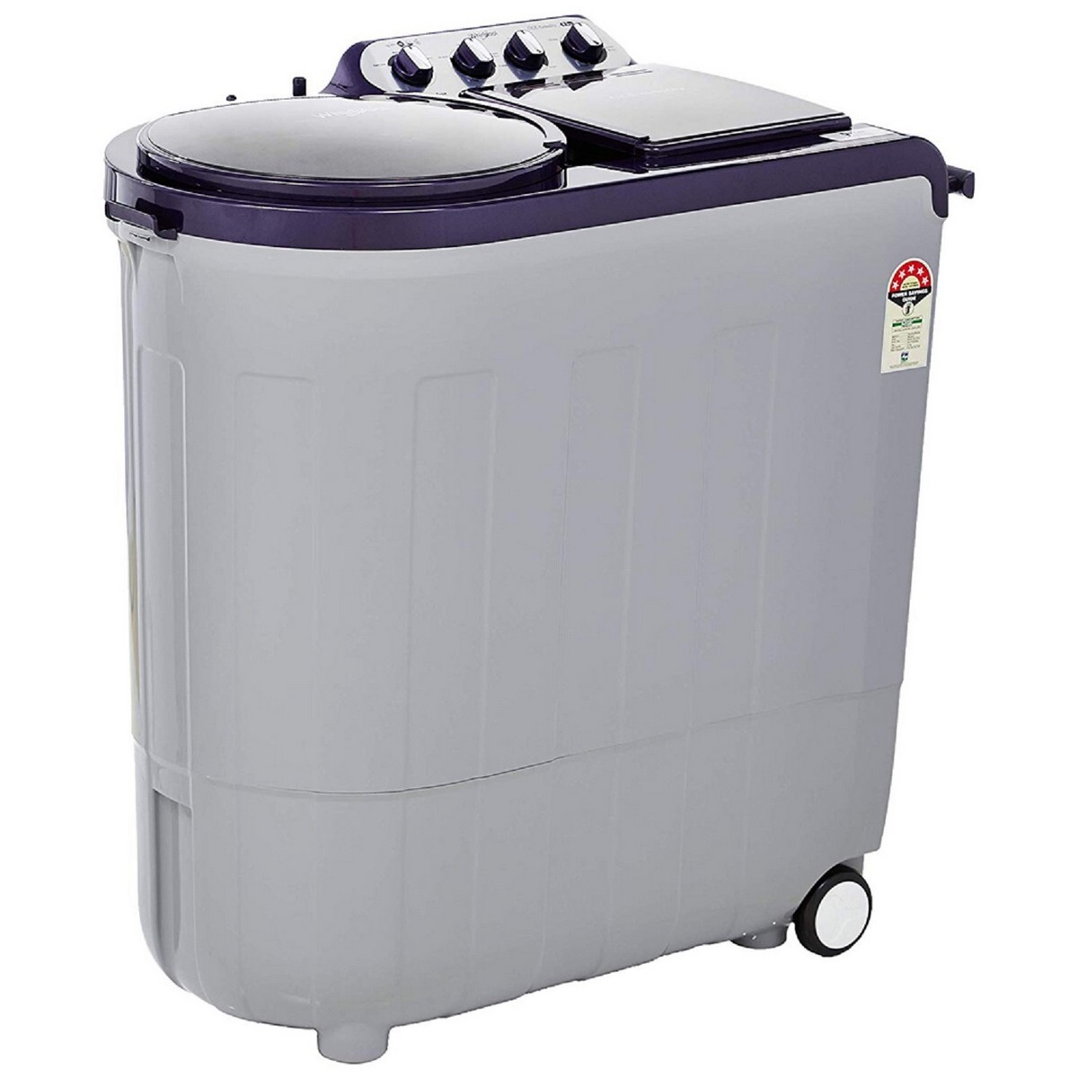 Whirlpool Semi Automatic Washing MachineAce Turbo Dry Silver Dazzle 8.5Kg