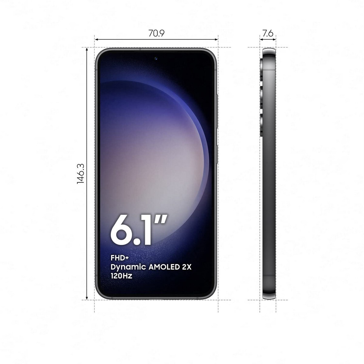 Samsung Galaxy S911 S23 5G 8/256 Storage,Black
