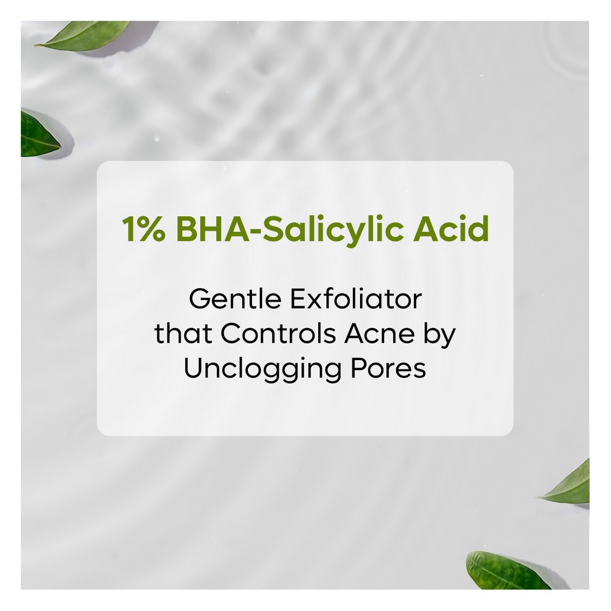 Green tea body wash with BHA Salicylic acid - 1%