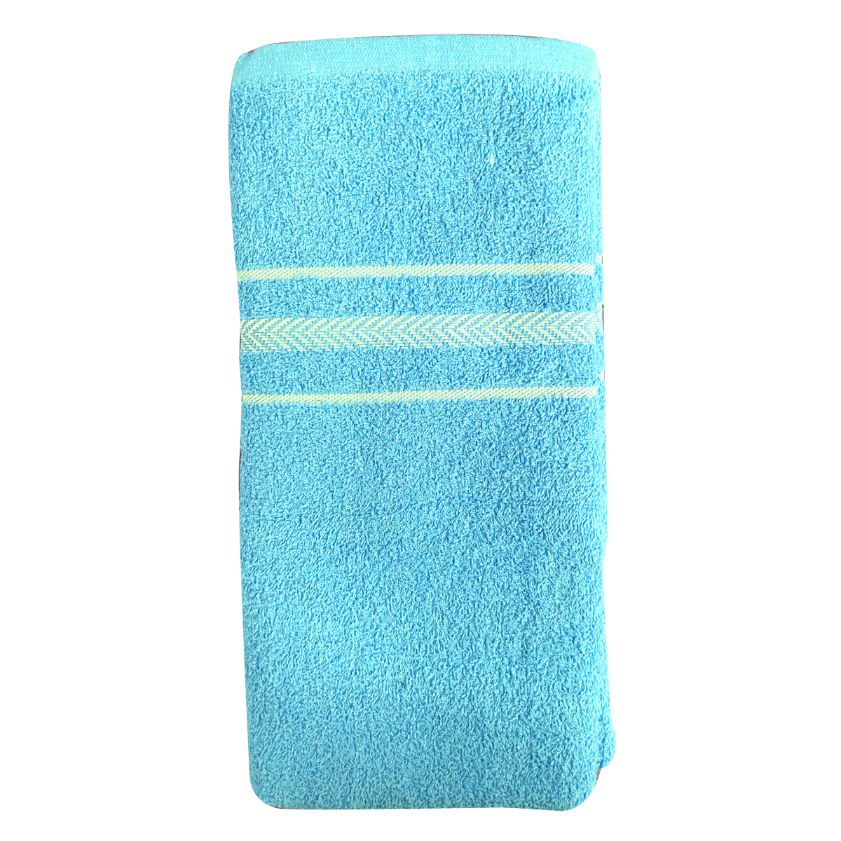 Home Well Bath Towel Boarder Assorted Colour