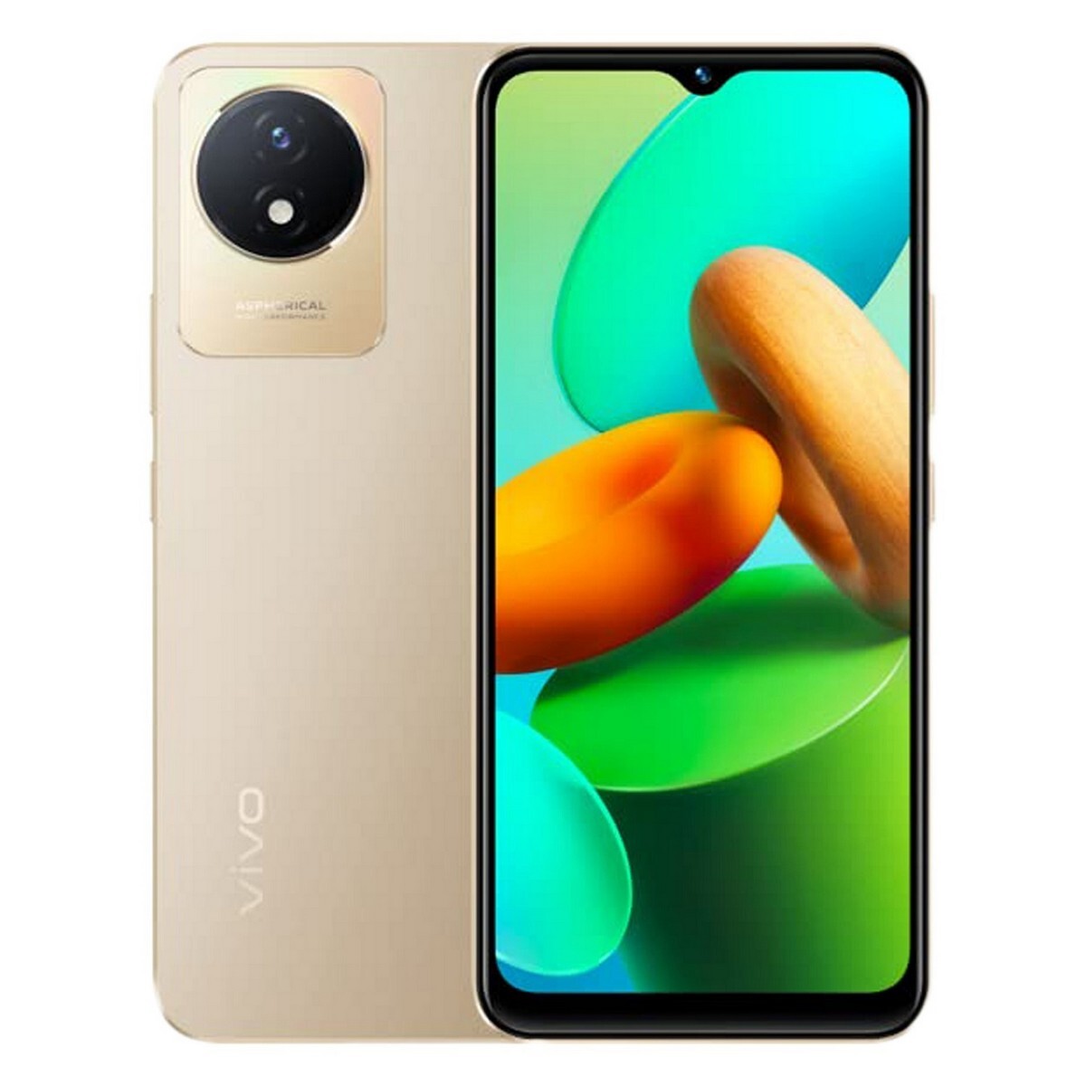 Vivo Mobile Phone Y02 3/32 Sunset Gold