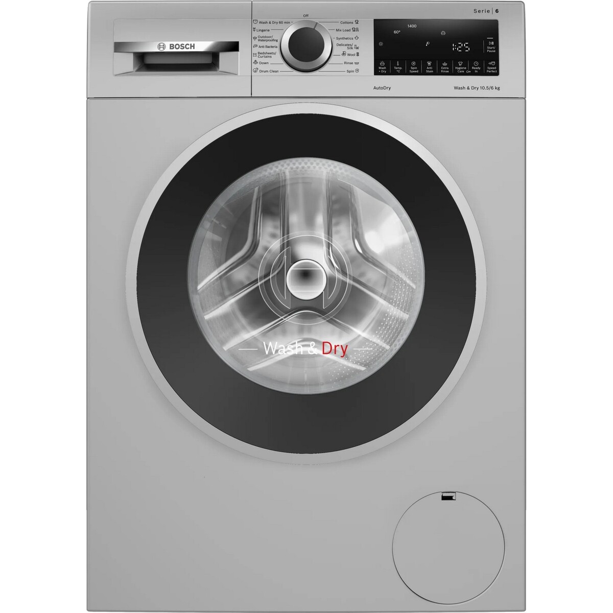 Bosch Frond Load Wash Dryer WNA264U9IN 10.5Kg/6 Kg