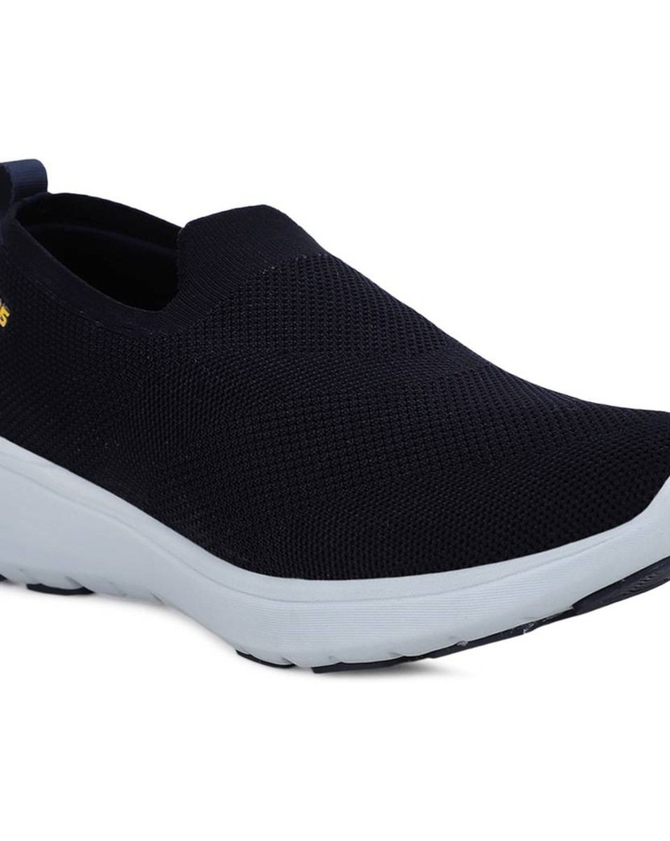 Campus Mens Mesh Blue Slip-On Sports Shoes