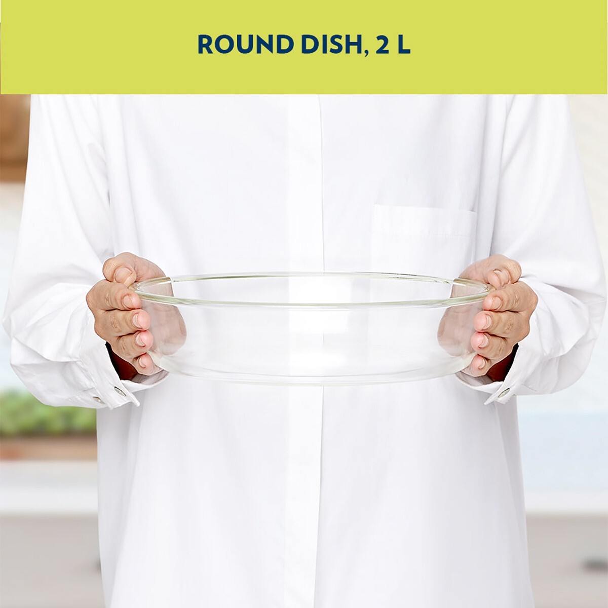 Borosil Round Cake Dish 2L