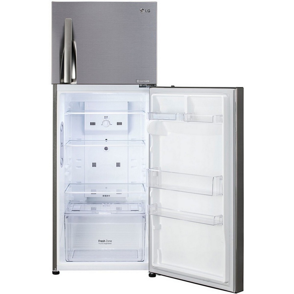 LG Frost Free Double Door 2 Star Refrigerator GL-C322KPZY 291L