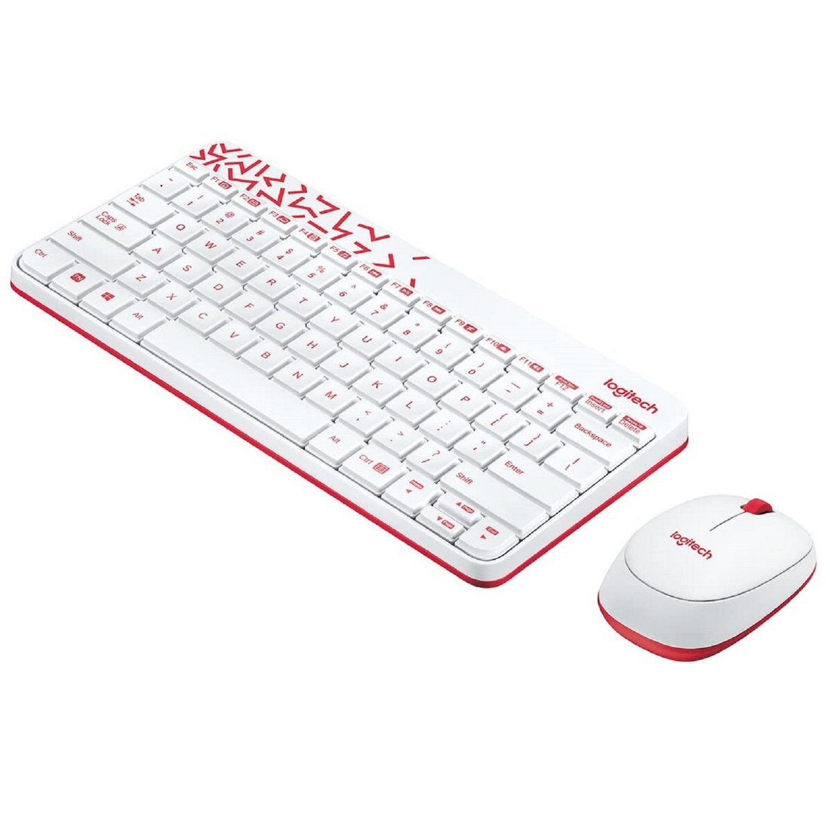Logitech Wireless Keyboard+Mouse MK240 White