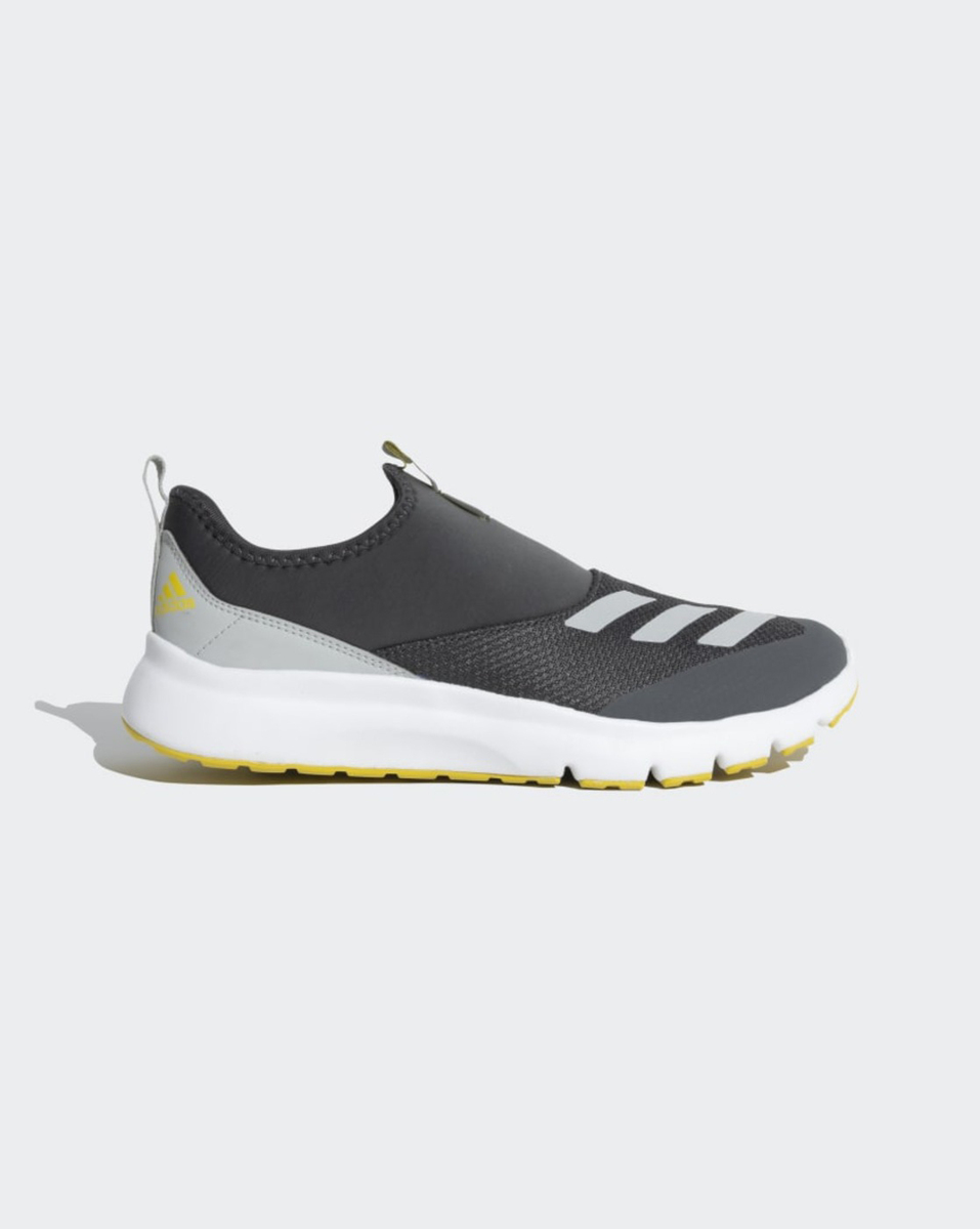 Adidas Mens Synthetic And Textile Grey Six Slip- On Sports Shoes