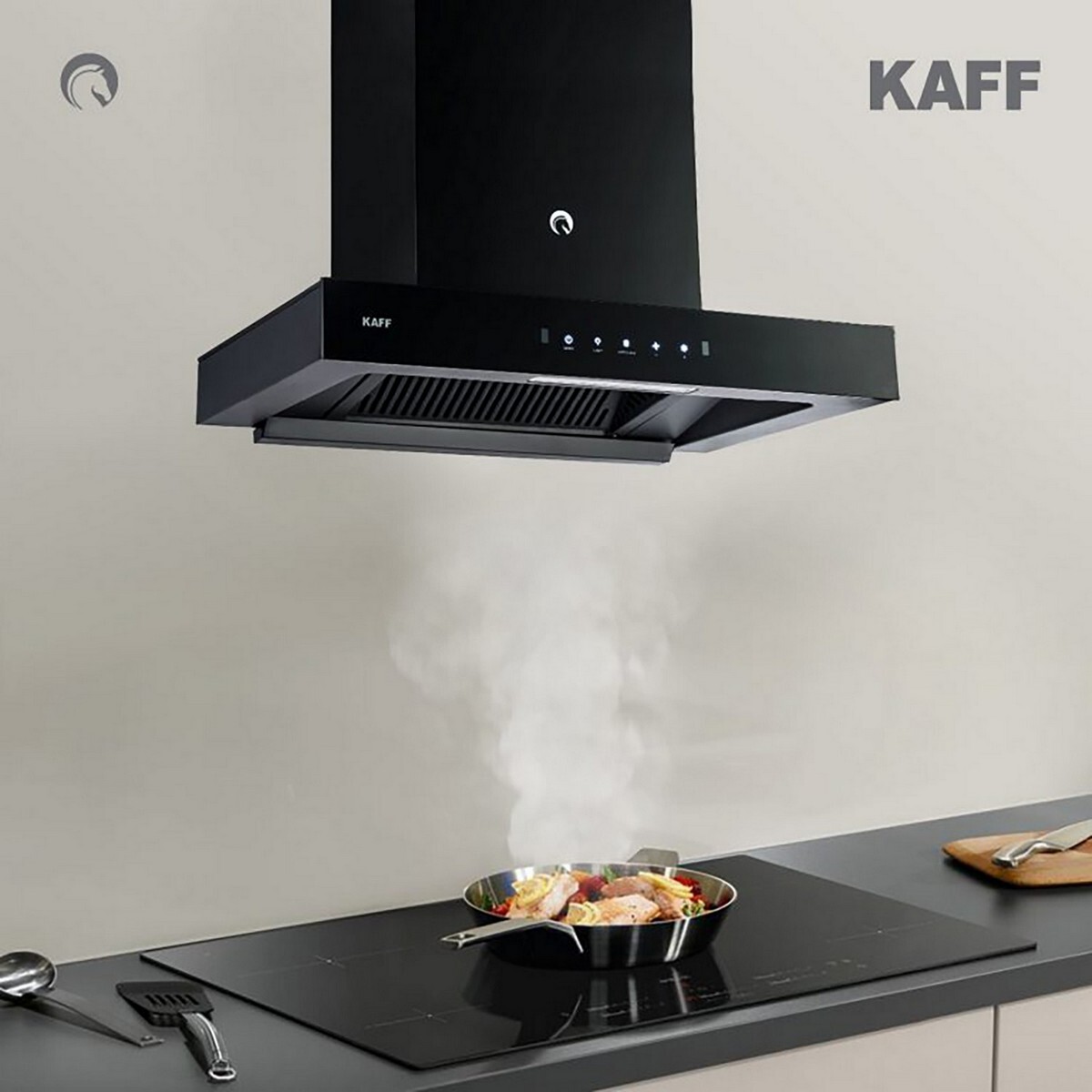 Kaff Auto Clean Wall Mounted Chimney Casto DX DHC 60