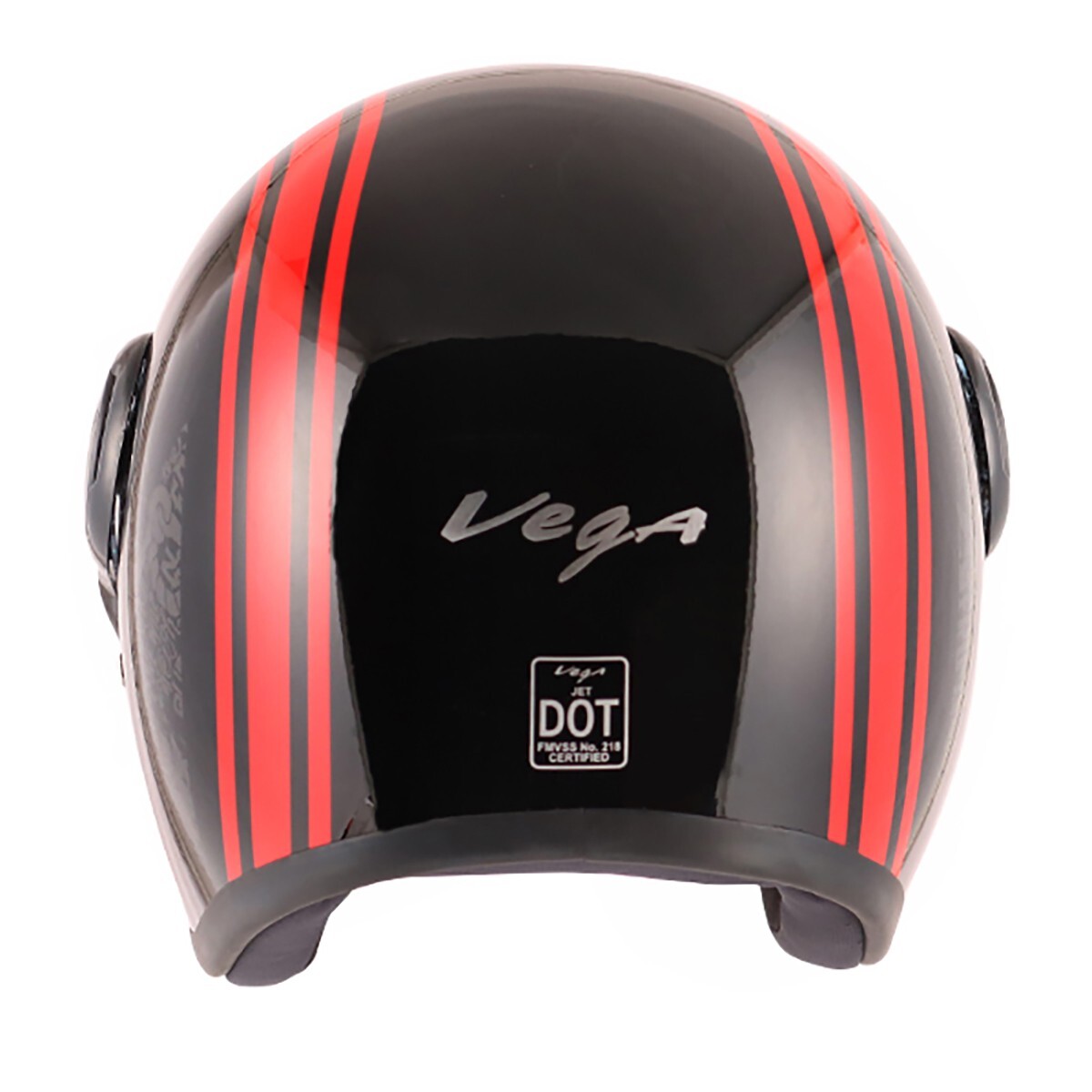 Vega Jet GR W/Visor Rid-Helmet-L