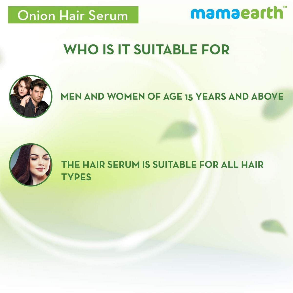 Mamaearth Hair Serum Onion Frizz-Free 100ml