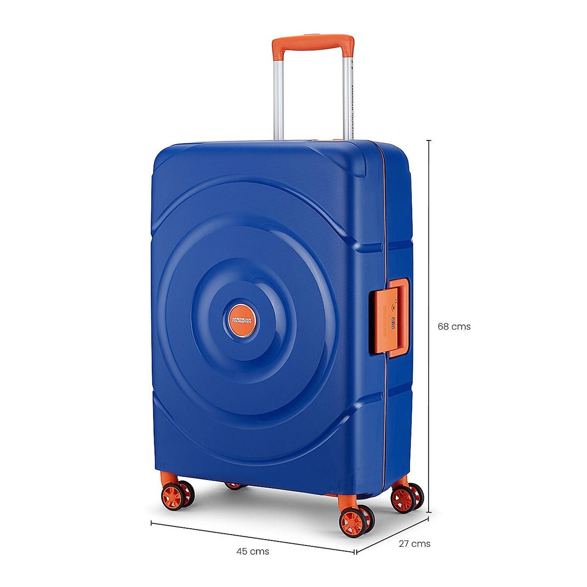 American Tourister Hard Spinner Circurity 68cm BlueInd