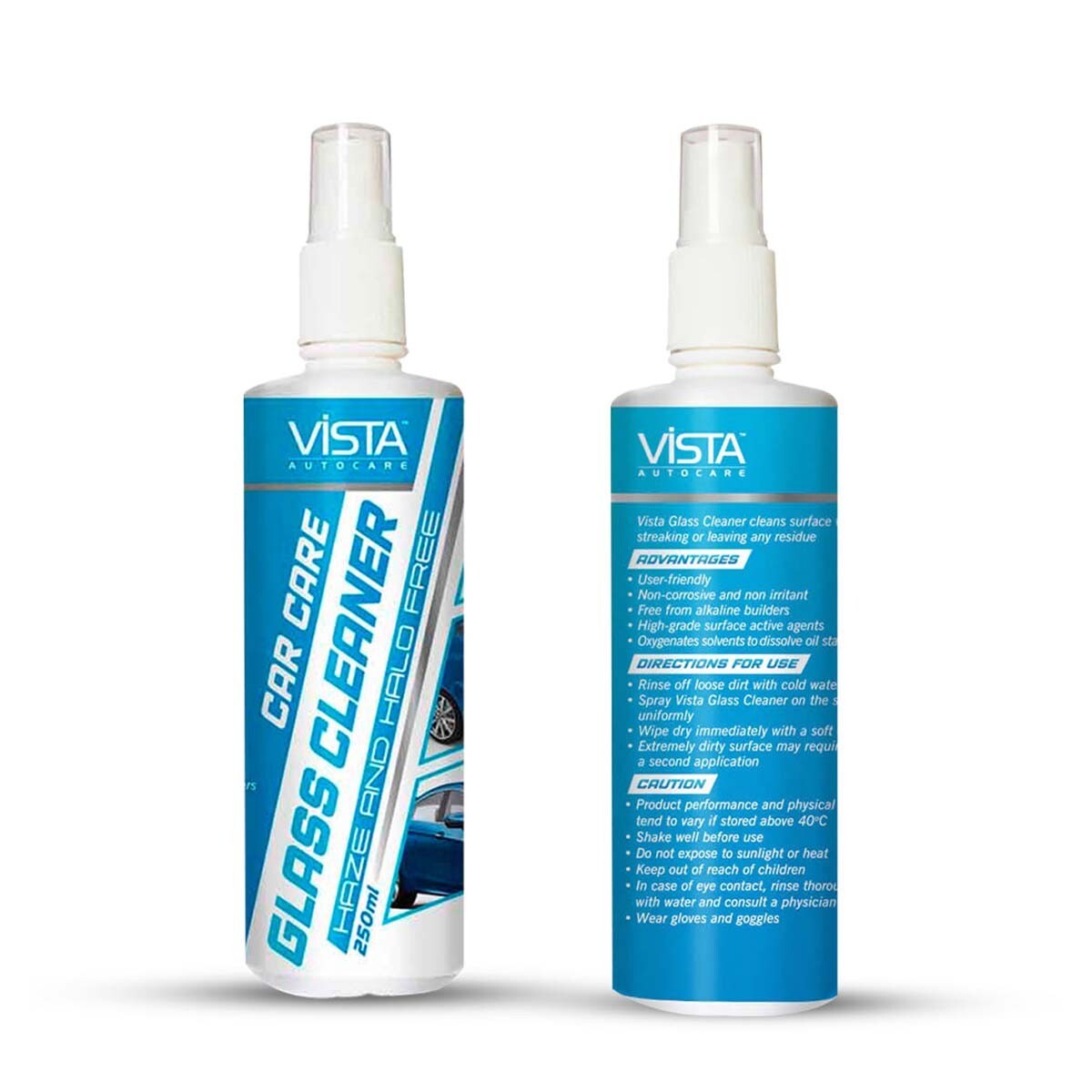 Vista Auto Care Glass Cleaner 250Ml