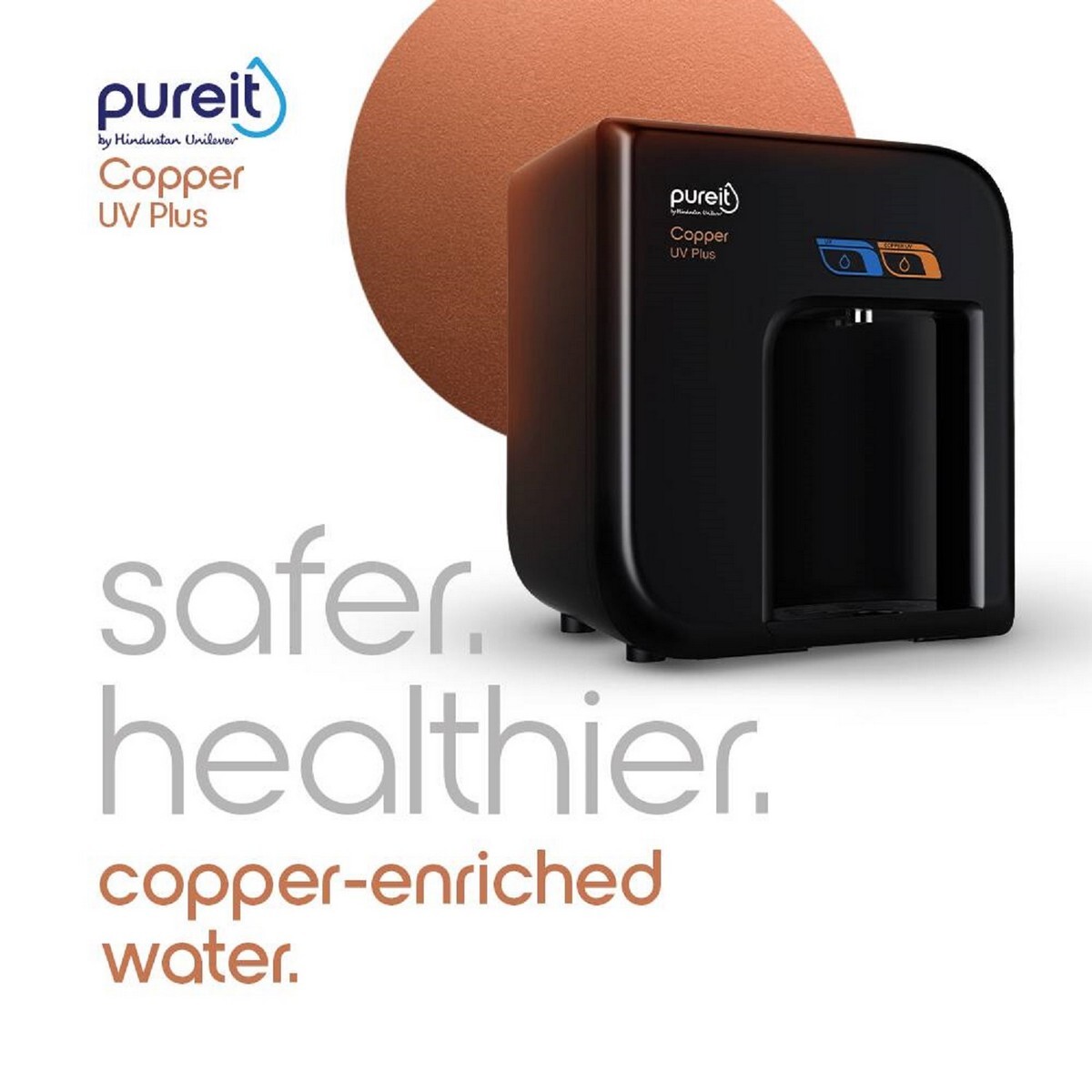 Pureit Water Purifier Copper Plus UV