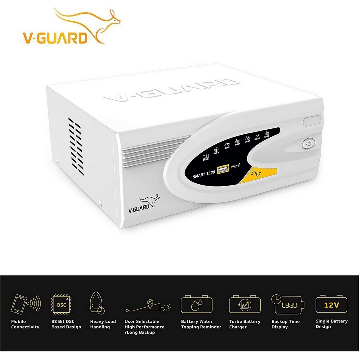 V-Guard Digital UPS Smart 1500