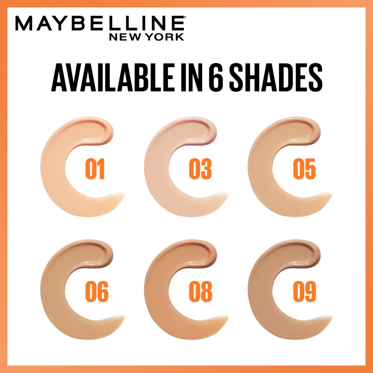 Maybelline New York Fit Me Fresh Tint With SPF 50 & Vitamin C, Shade 09 , Natural Coverage Skin Tint For Daily Use