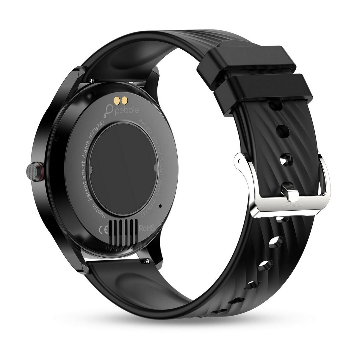 Pebble Smart Watch Ascent Jet Black