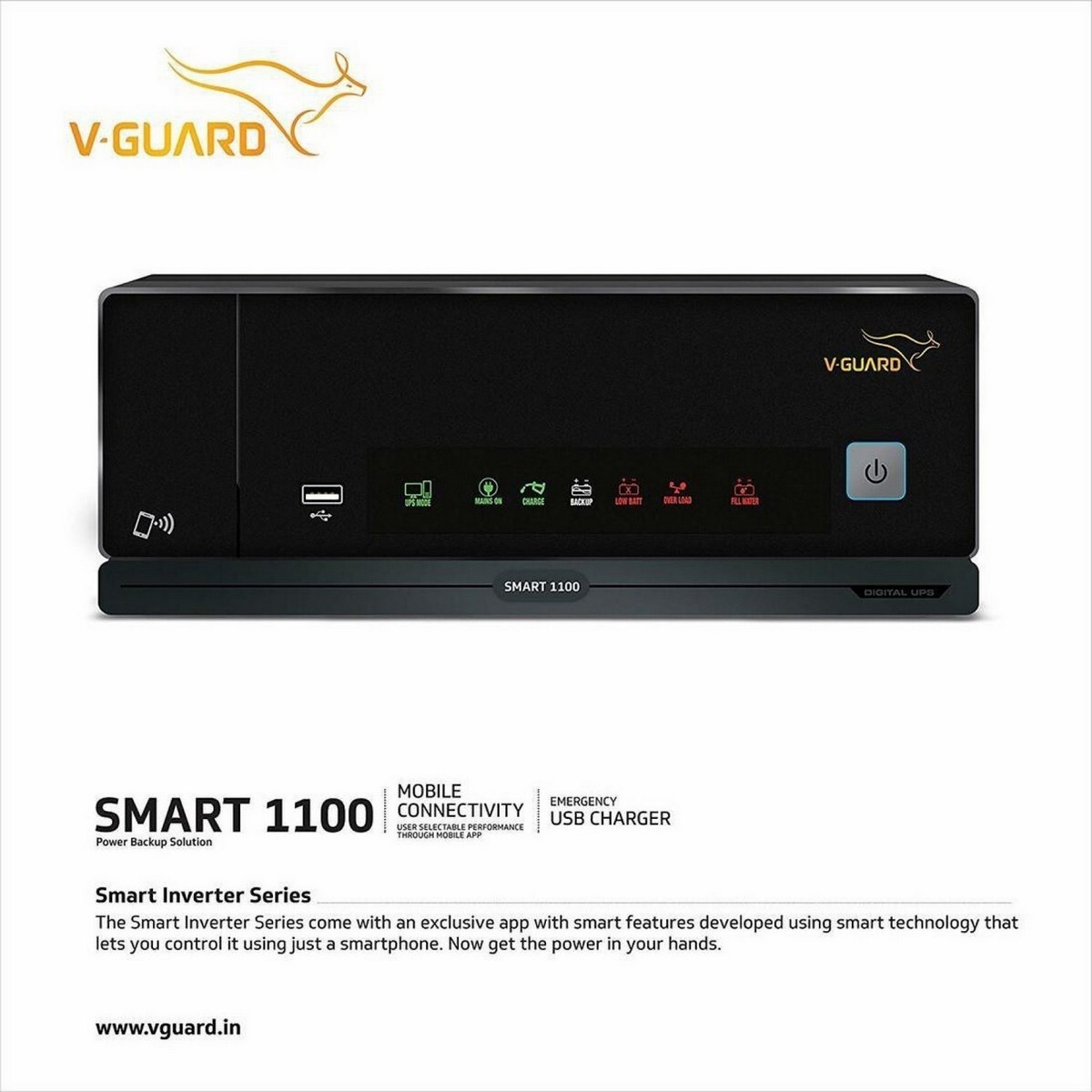 V-Guard Digital UPS Smart 1100