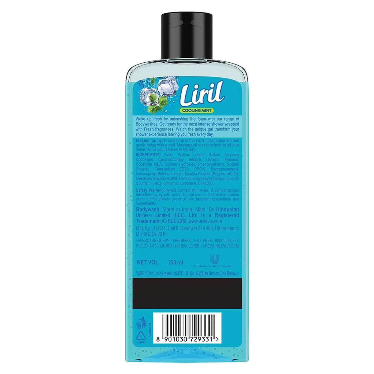 Liril Body Wash Cooling Mint 250Ml
