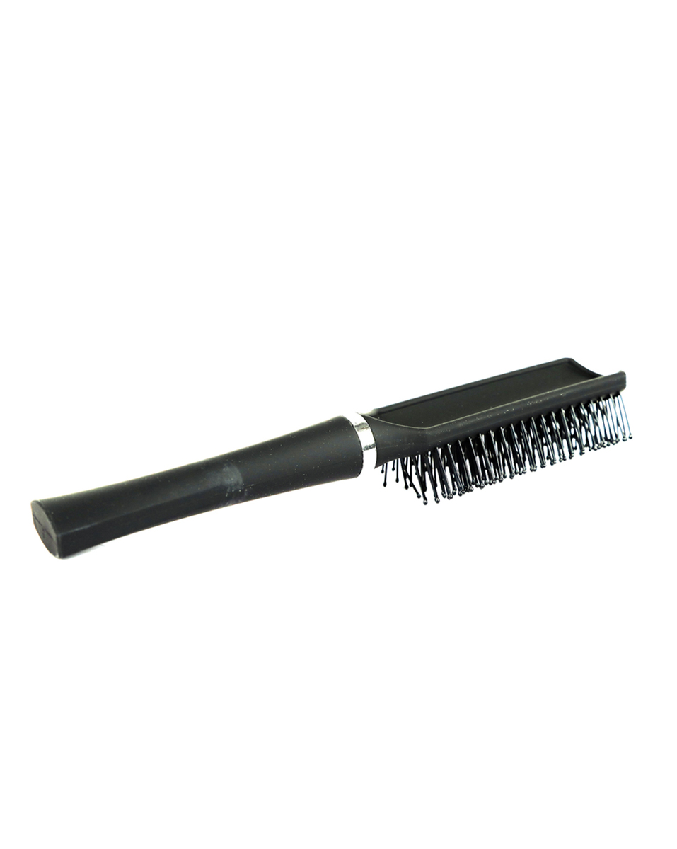 Vega Flat Hair Brush Black