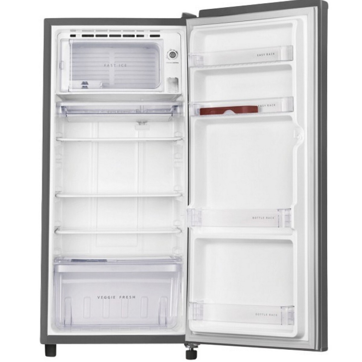 Whirlpool Refrigerator Direct Cool IMPC PRM 3S Lumina steel 184L