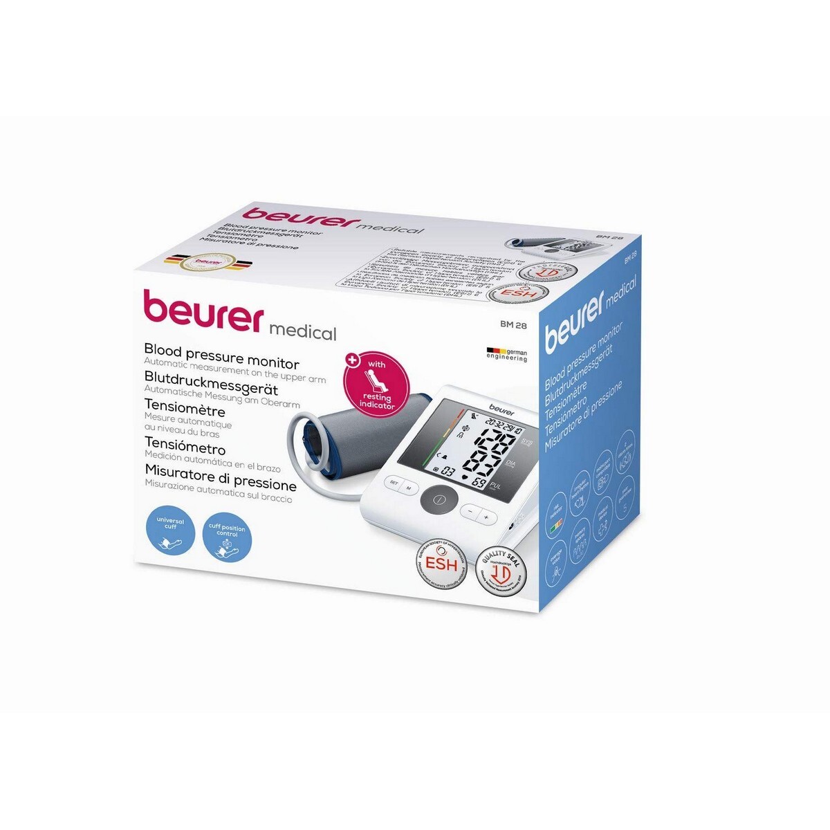 Beurer Upper Arm Blood Pressure Monitor BM28
