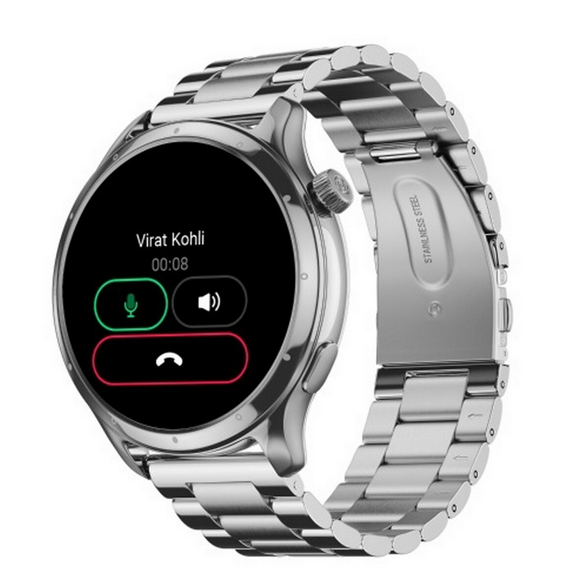 Noise Smart Watch Fit Mettle Elite Silver