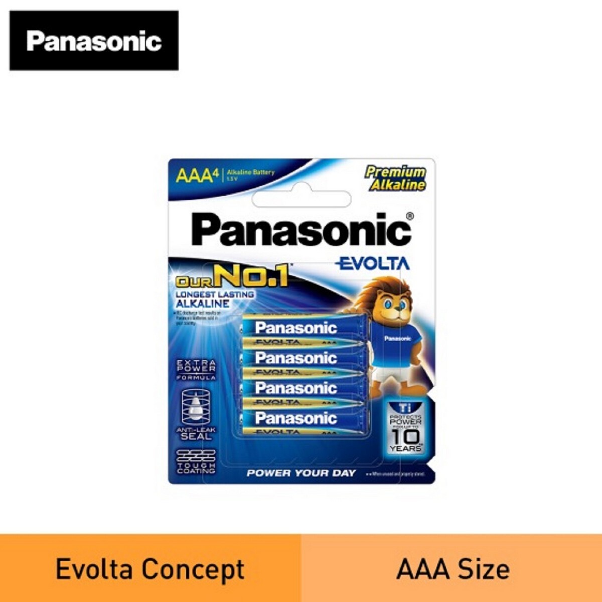 Panasonic Evolta AAA4 LR03EG/4B