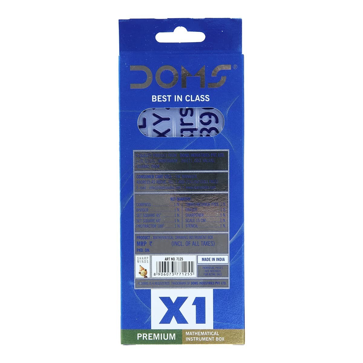Doms X1 Premium Mathematical Instrument Box 7125