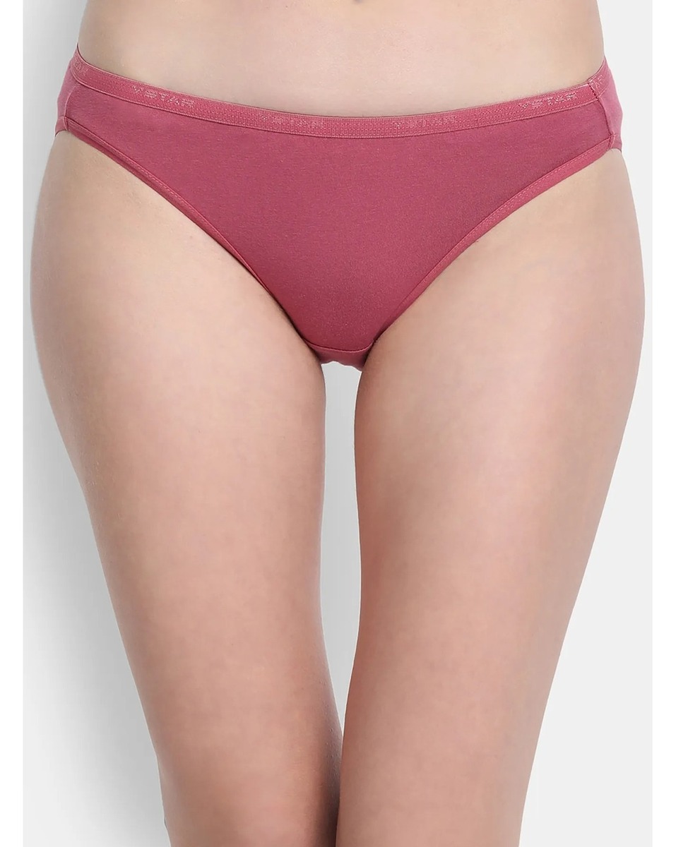 V-Star Ladies Solid Assorted Colour 3 Pieces set Panties Medium