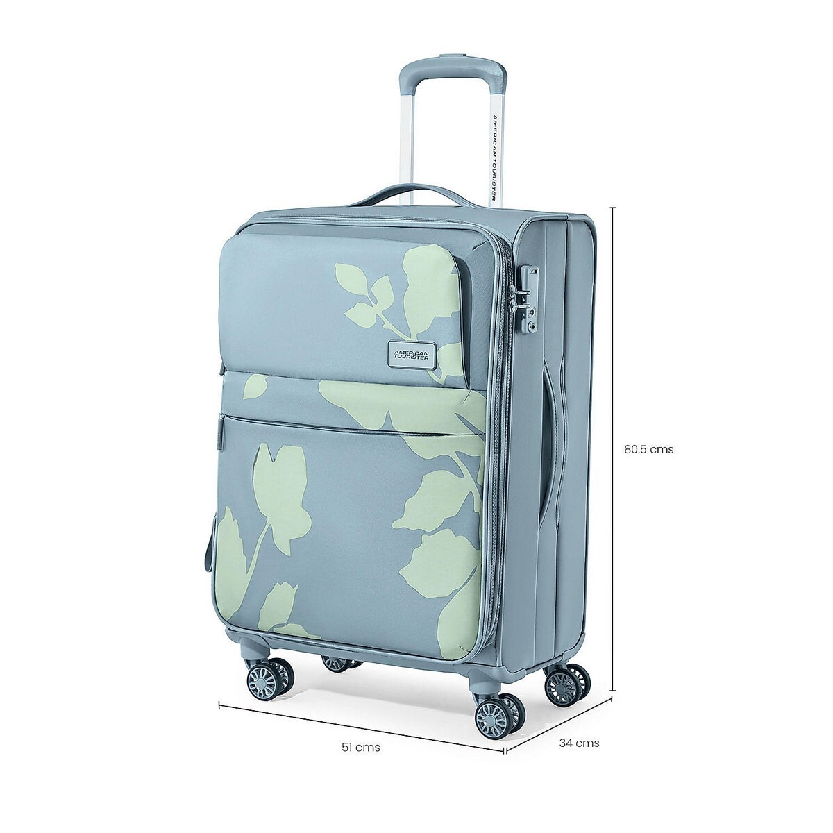 American Tourister Soft Spinner Bloom 78cm AshGry