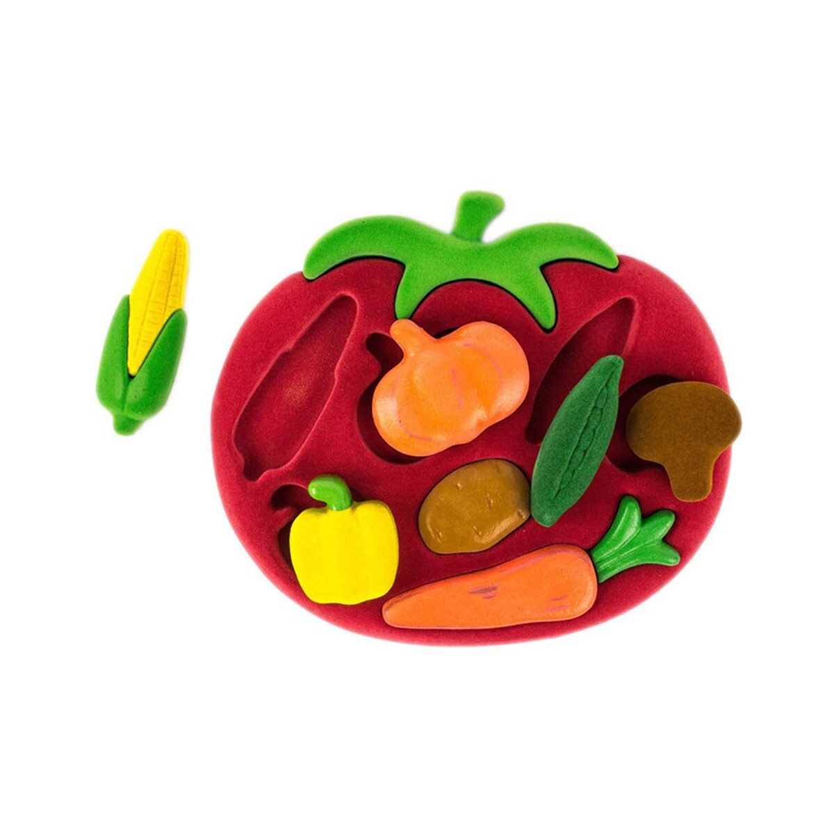 Rubbabu 3D Shape Sorter Vegetables 20156
