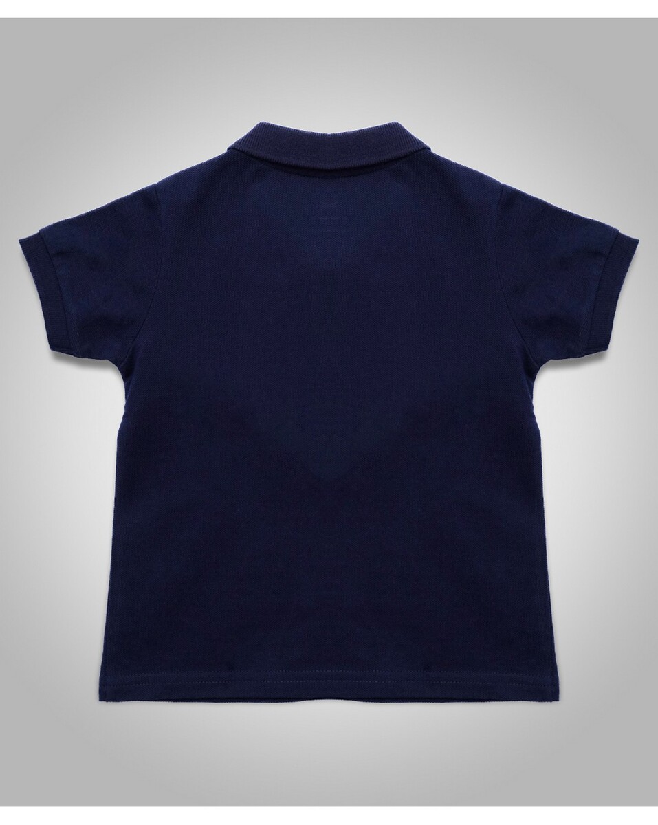 Eten Kids Regular Fit Blue Solid T-Shirt