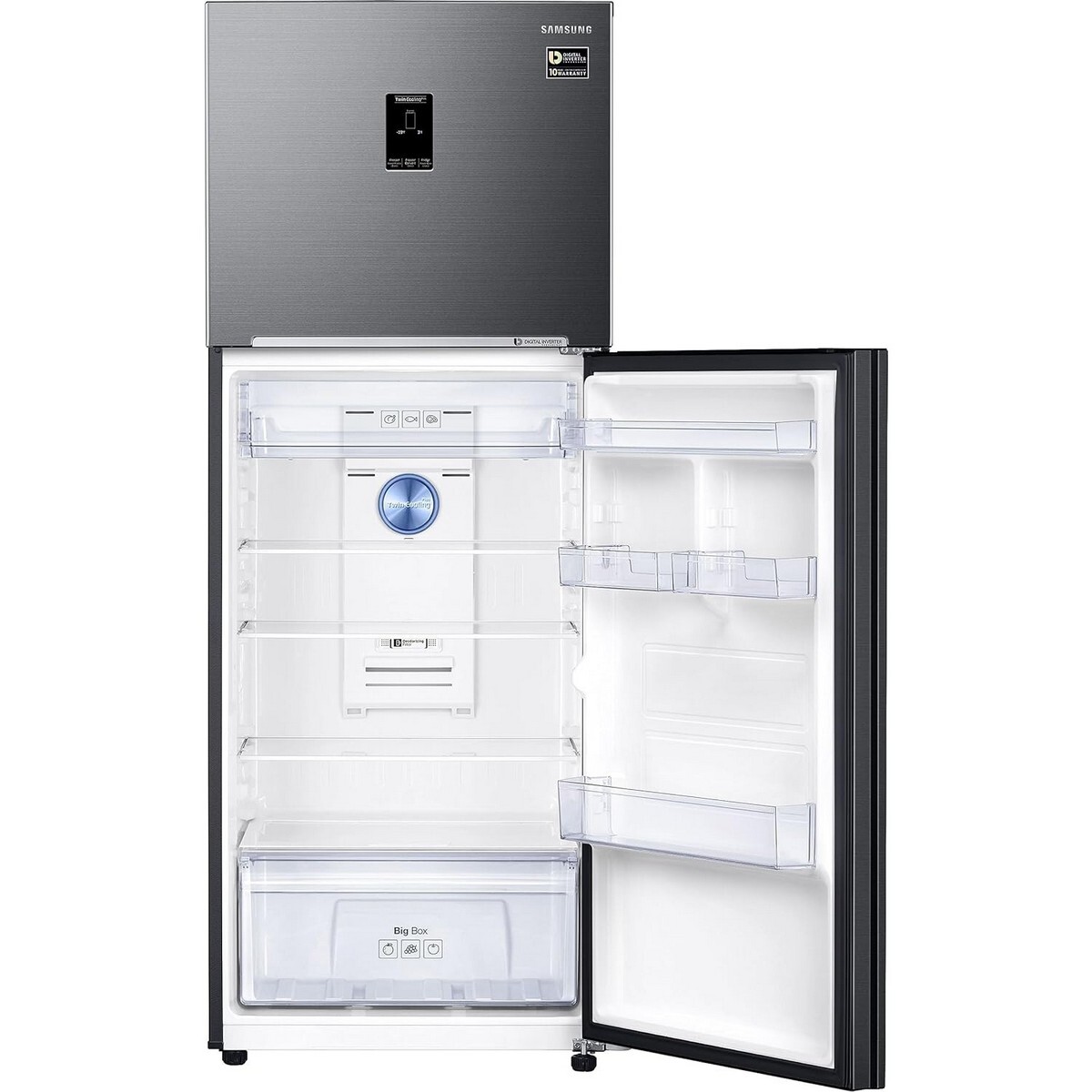 Samsung Twin Cooling Plus Double Door Refrigerator RT42C553EBX/HL 385L