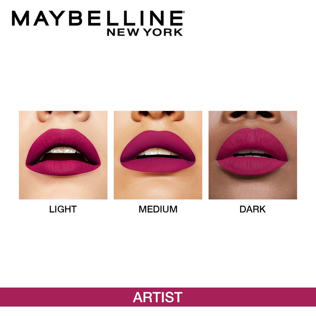 Maybelline New York Super Stay Matte Ink Liquid Lipstick, 120 Artist, 5g