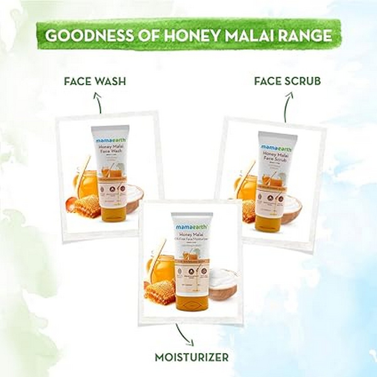 Mamaearth Facewash Honey Malai 100G