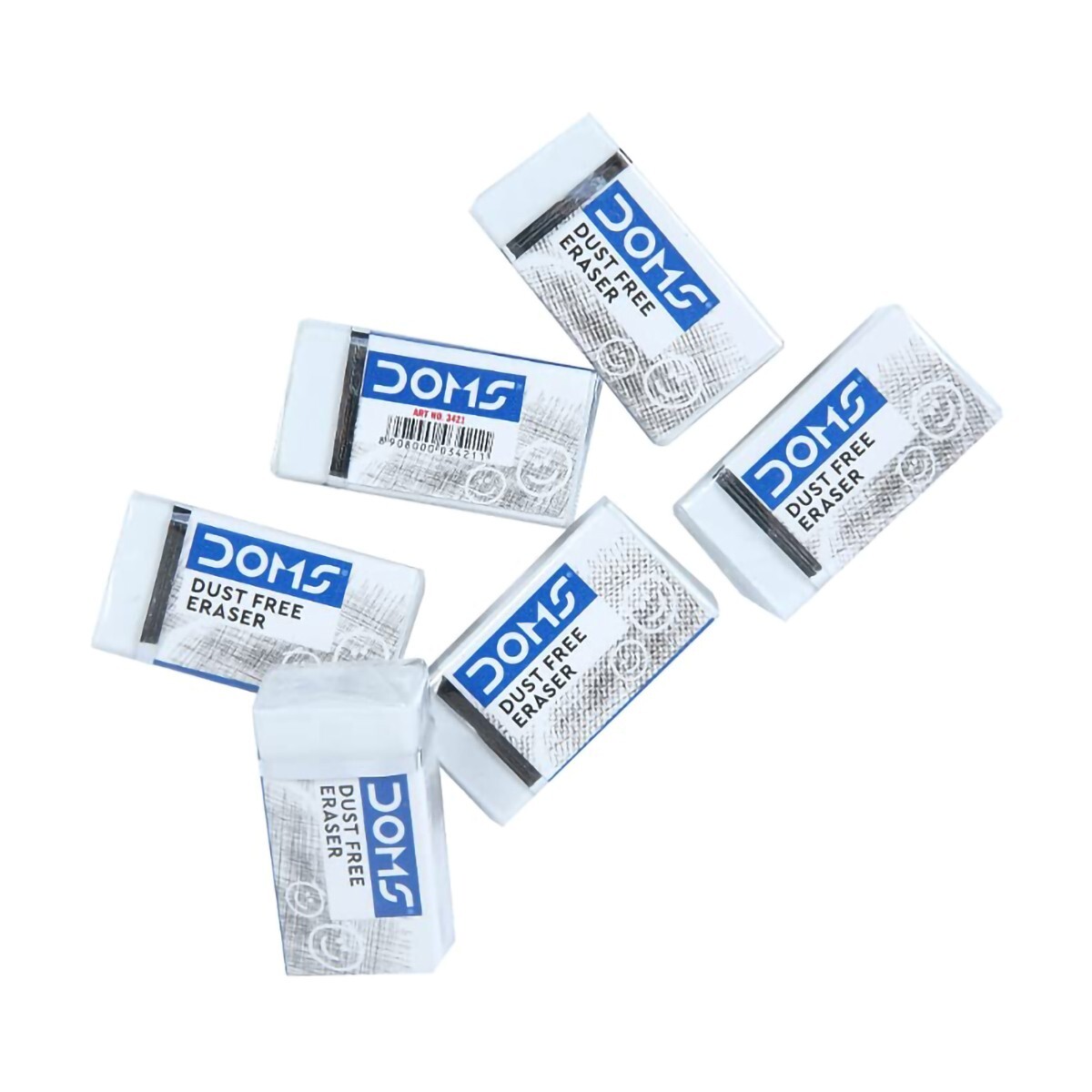 Doms Dust Free Eraser 6s 8207
