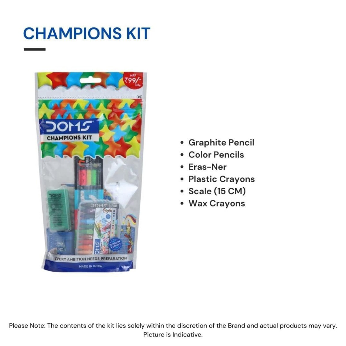 Doms Champions Kit 12% 7760