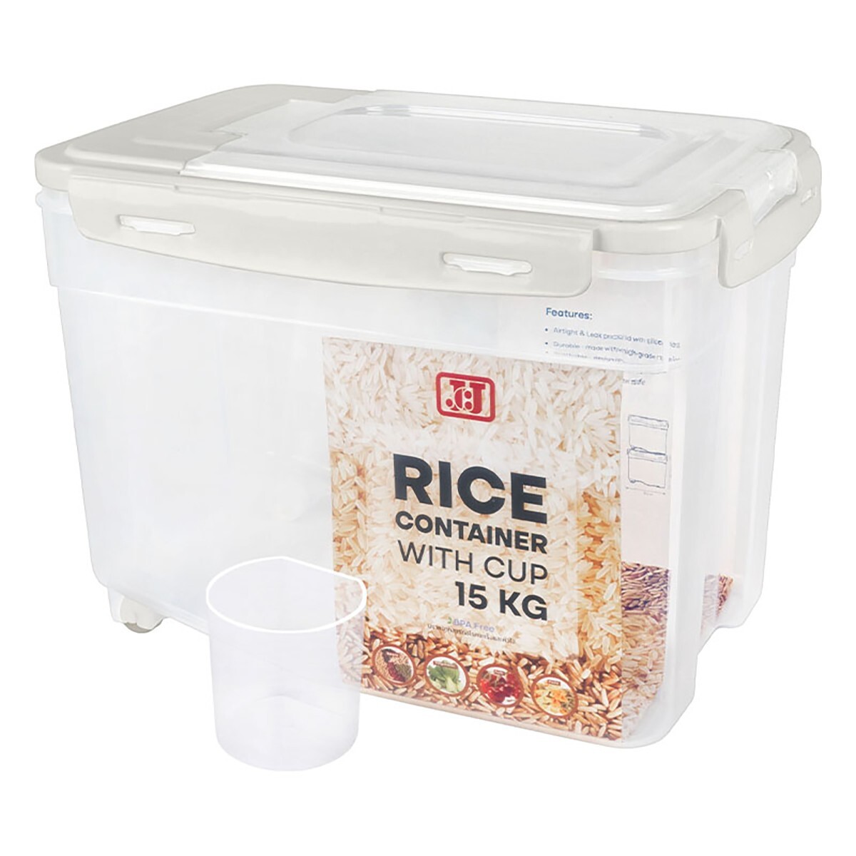Jcj Rice Container 15Kg-1399