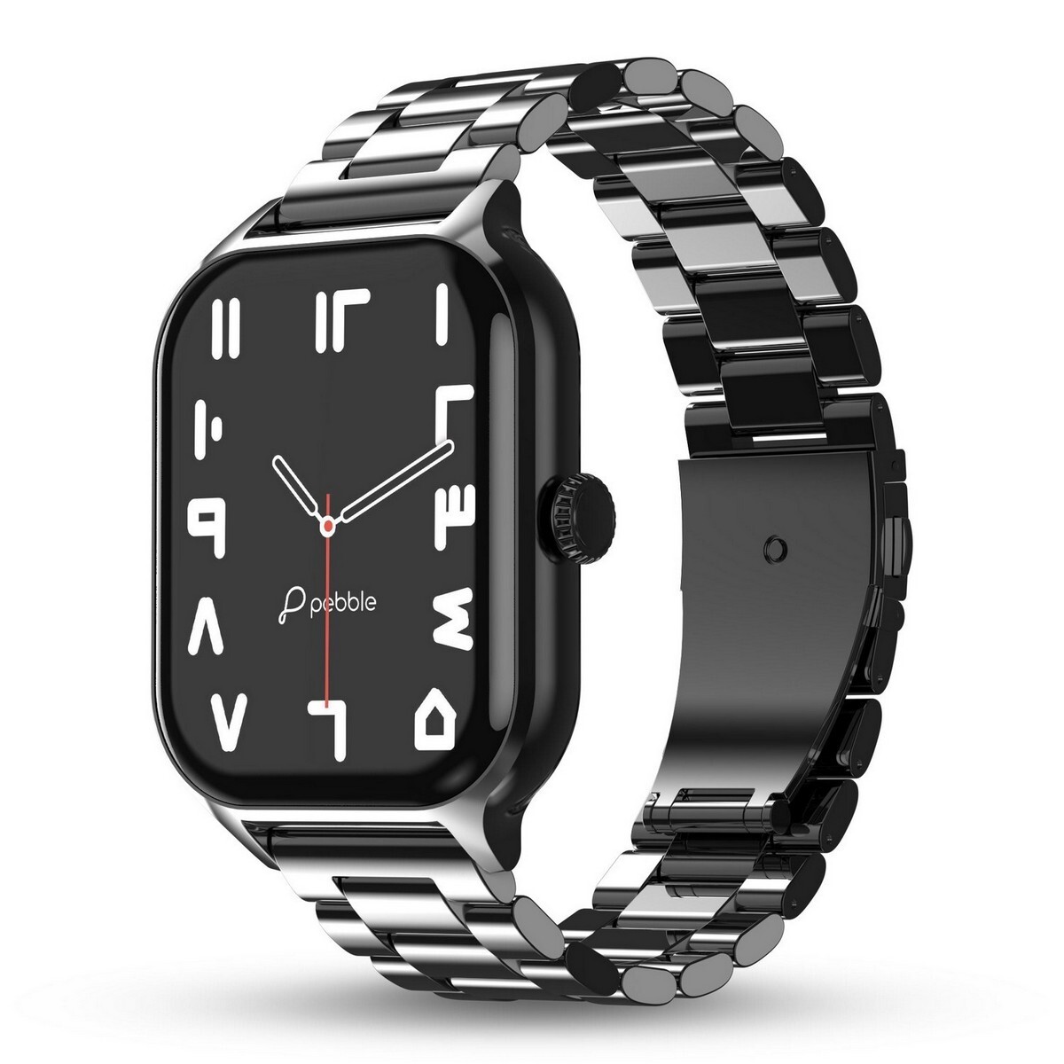 Pebble Smart Watch Elevate Metal Black