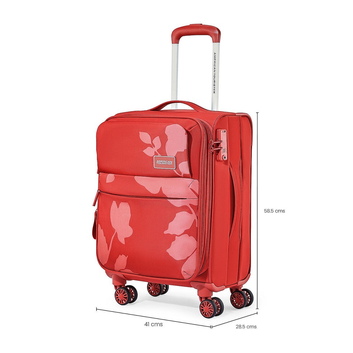 American Tourister Soft Spinner Bloom 55cm Red