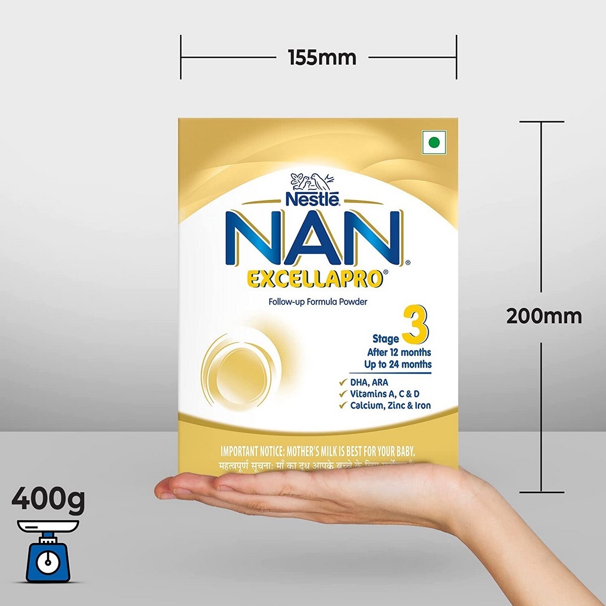 Nestle Nan Excella Pro3 400g
