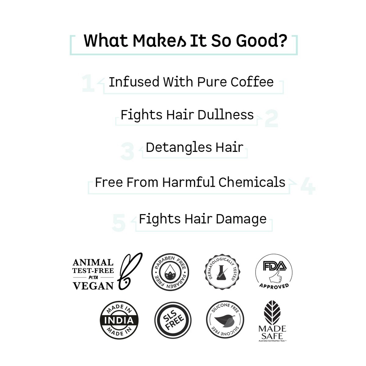 mCaffeine Naked & Raw Coffee Hair Conditioner (250 ml)