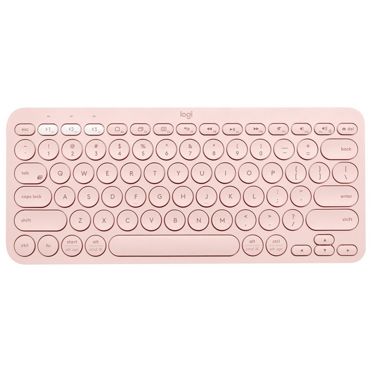 Logitech Bluetooth Multi Device Keyboard K380 Rose