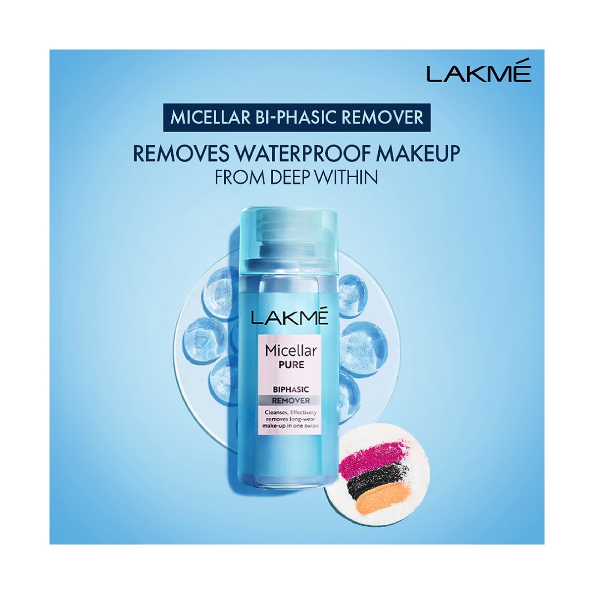 Lakme Bi-Pahsic Remover For Makeup Removal  100 ml