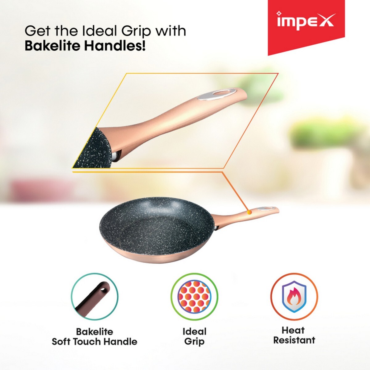 Impex Forged Fry Pan Gem 2450