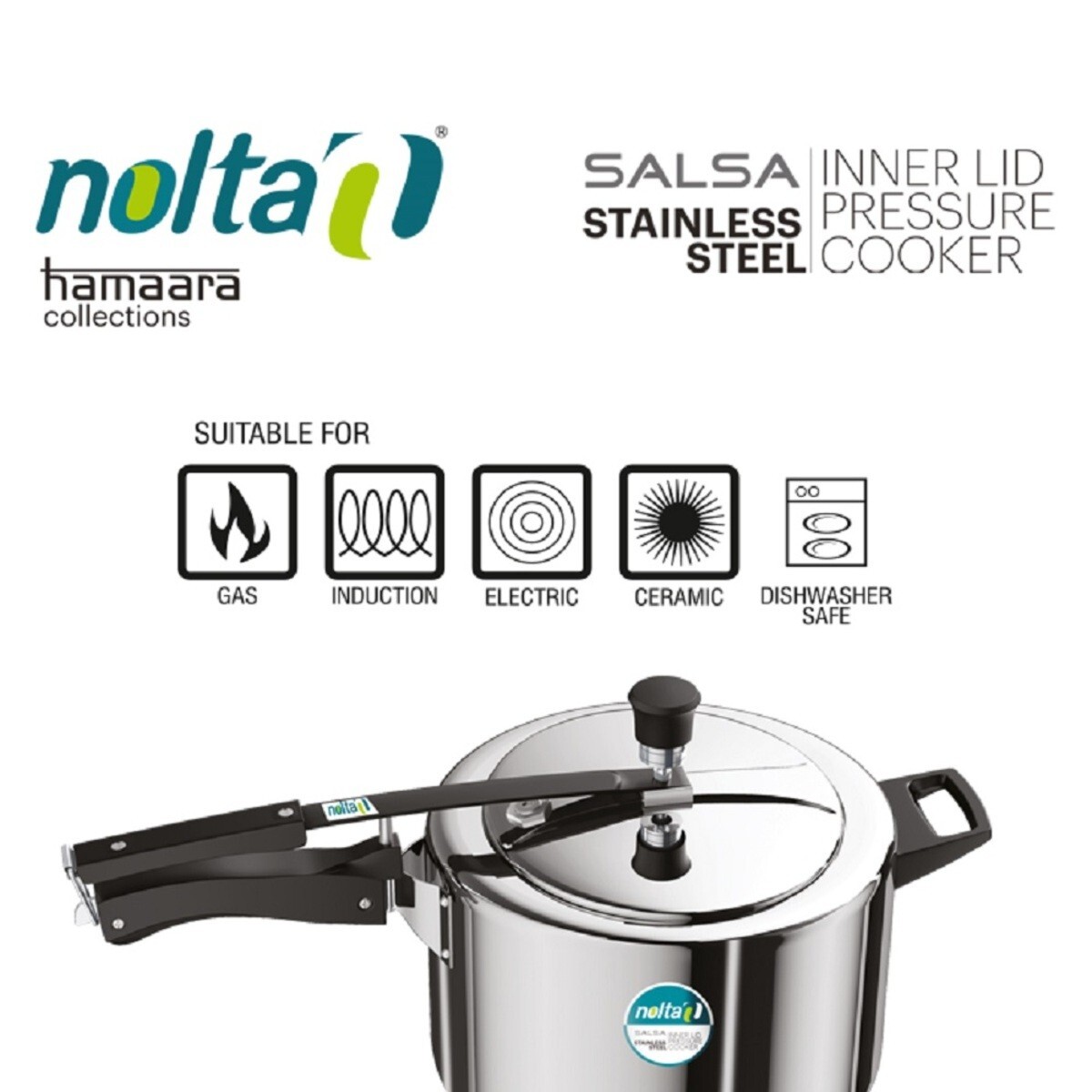 Nolta Pressure Cooker SS I/L 2L