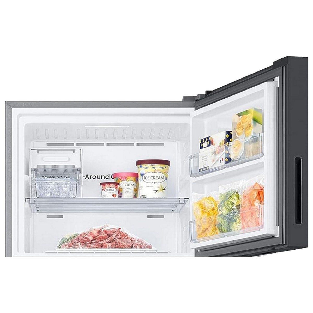 Samsung Bespoke Frost Free Double Door Refrigerator RT51CB662A22TL 465L